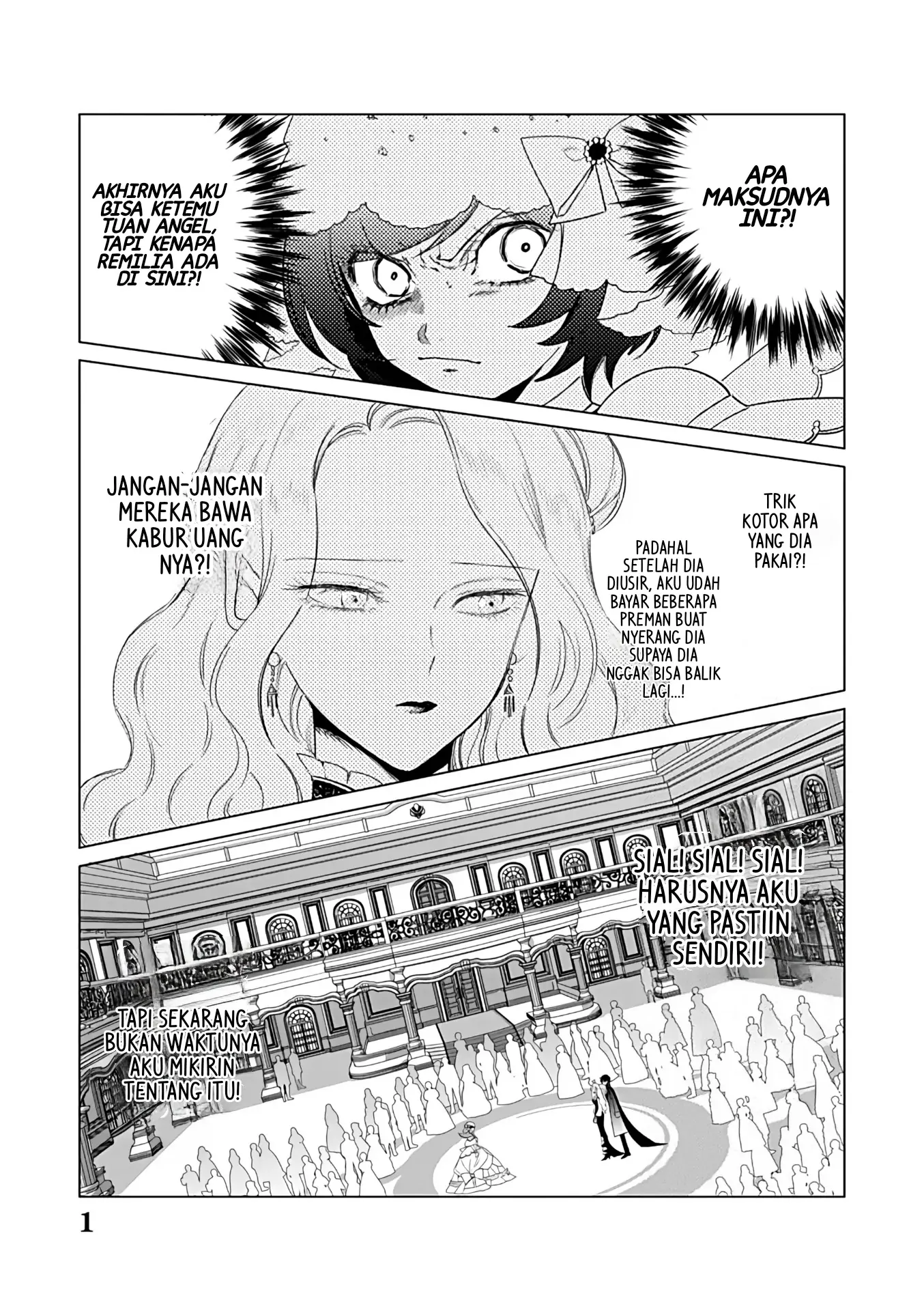 Baca Komik Akuyaku Reijou no Naka no Hito Chapter 25 Gambar 1