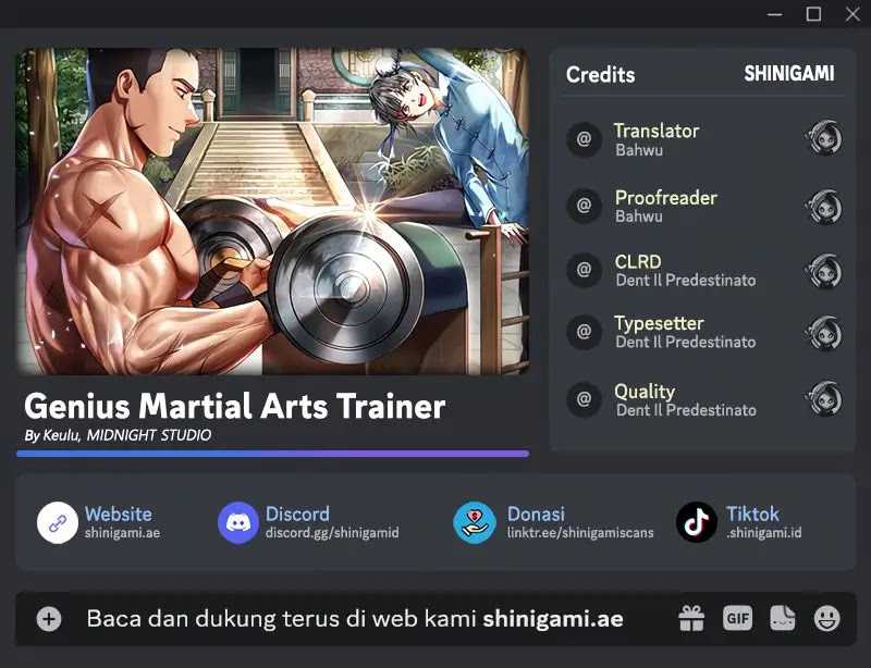 Baca Komik Genius Martial Arts Trainer Chapter 38 Gambar 1