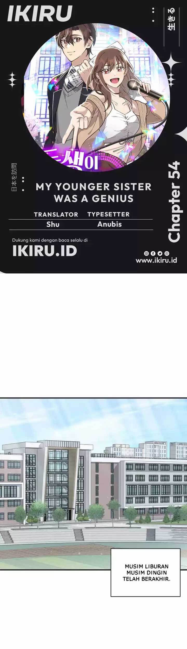 Baca Komik My Younger Sister Was a Genius Chapter 54 Gambar 1