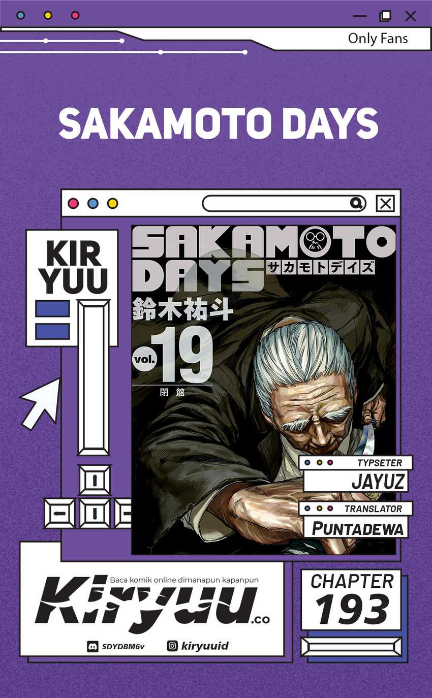 Baca Komik Sakamoto Days Chapter 193 Gambar 1