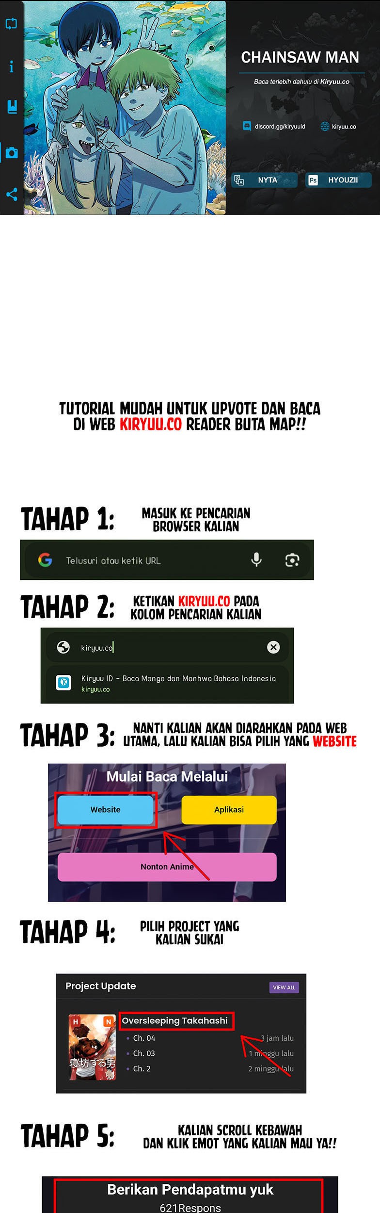 Baca Komik Chainsaw Man Chapter 186 Gambar 1