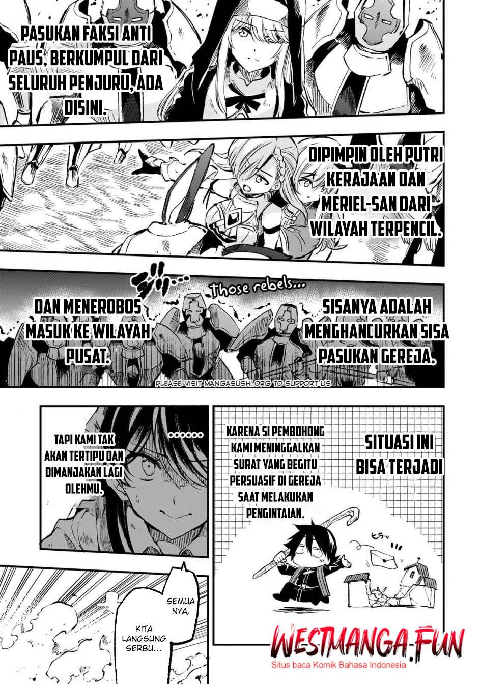 Hitoribocchi no Isekai Kouryaku Chapter 257 Gambar 7