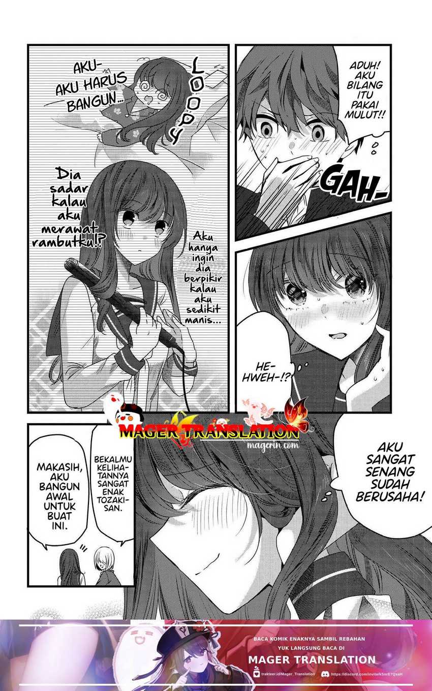 Tozaki-san wa Boku ni Dake Tsumetai Chapter 06 Gambar 13