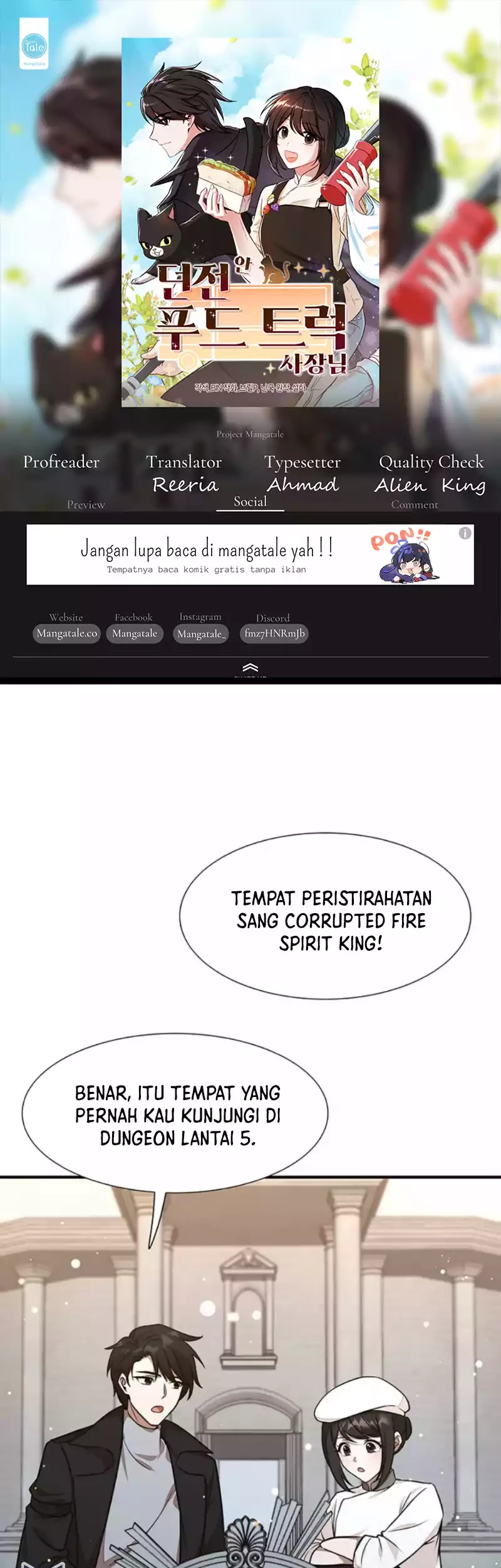 Baca Komik Food Truck Owner Inside the Dungeon Chapter 22 Gambar 1