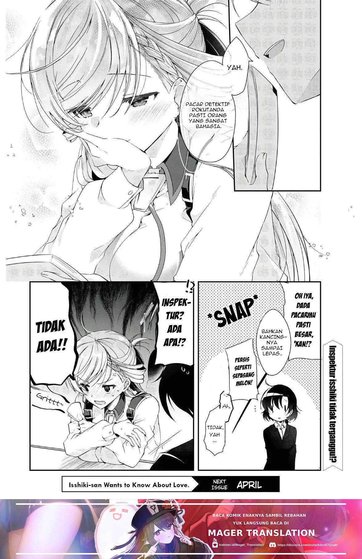 Isshiki-san wa Koi wo Shiritai Chapter 07 Gambar 27