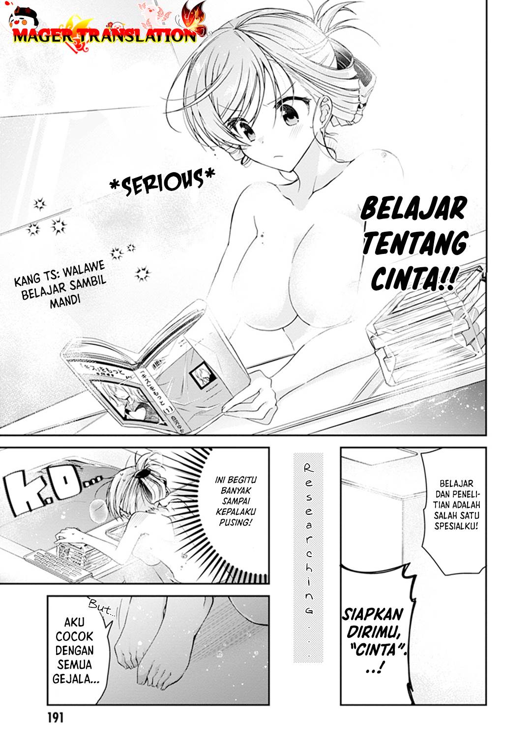 Isshiki-san wa Koi wo Shiritai Chapter 05.5 Gambar 4