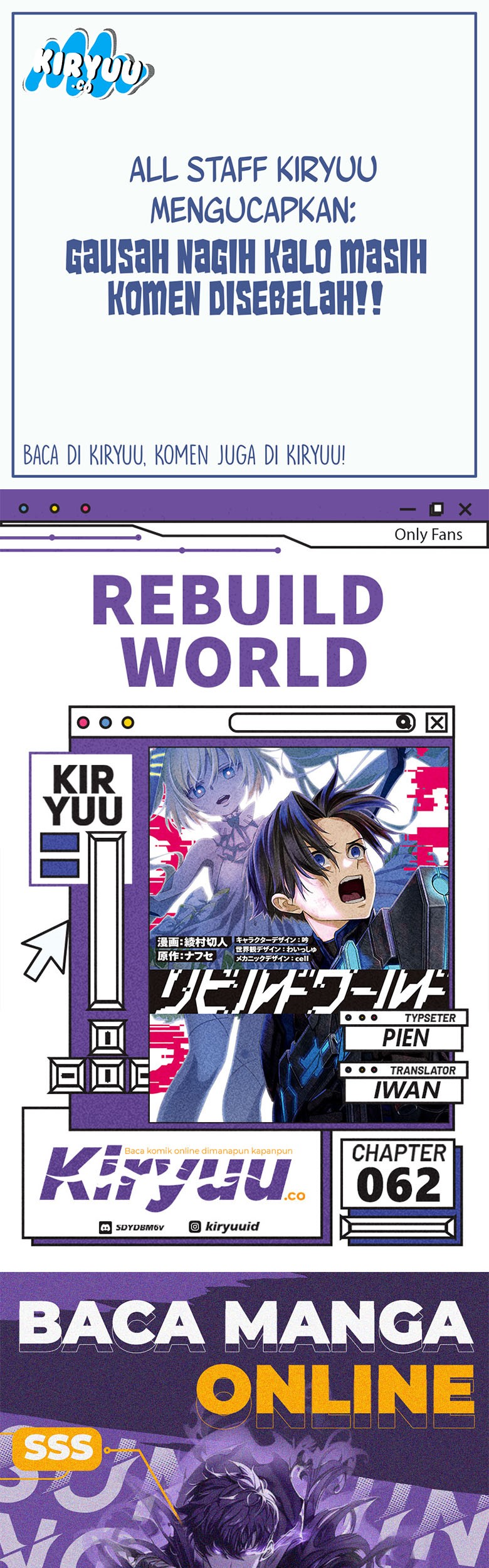 Baca Komik Rebuild World Chapter 62 Gambar 1