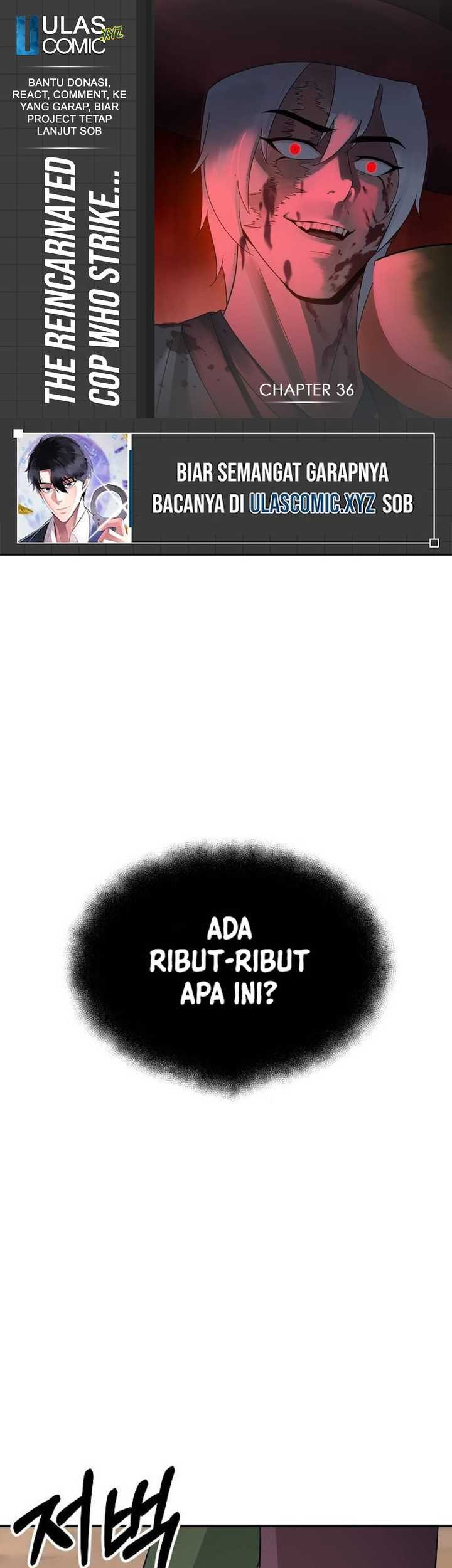 Baca Komik The Reincarnated Cop Who Strikes With Wealth Chapter 36 Gambar 1