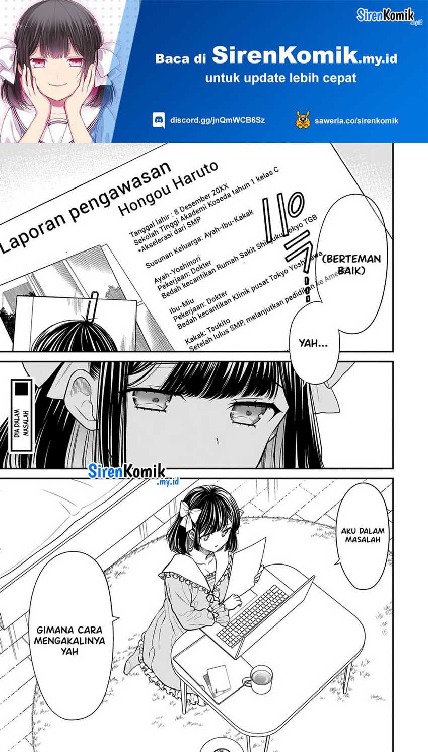 Baca  Miyu-chan wa Zutto Tomodachi Chapter 15.1 Gambar 2