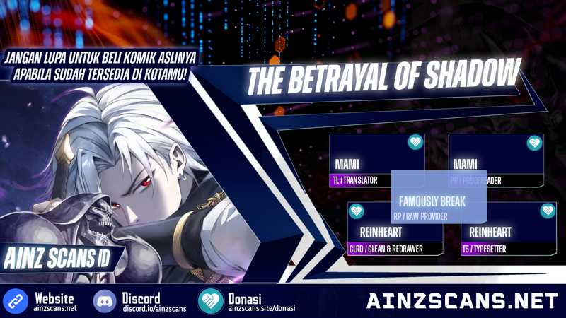 Baca Komik The Betrayal of Shadow Chapter 32 Gambar 1