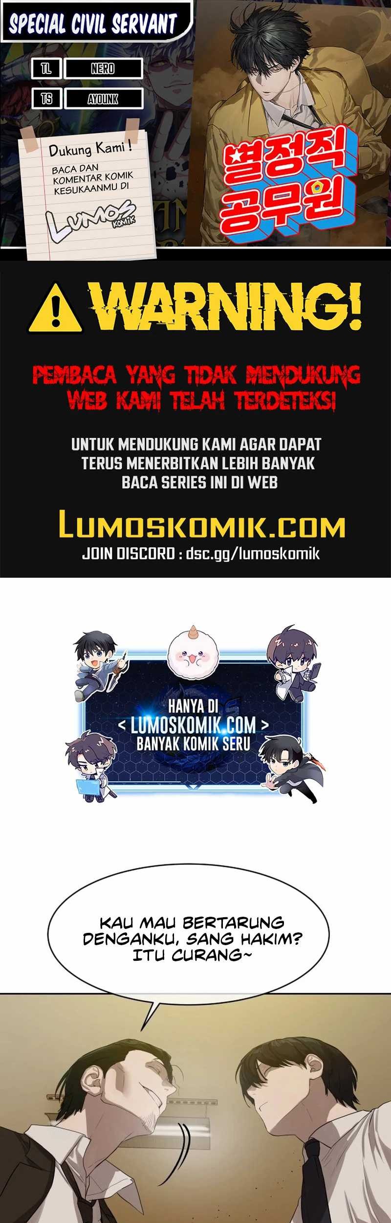 Baca Komik Special Civil Servant Chapter 24 Gambar 1