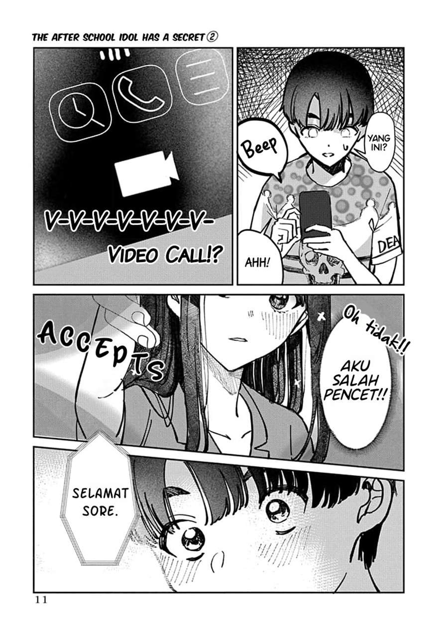 Houkago no Idol ni wa Himitsu ga aru Chapter 08 Gambar 10