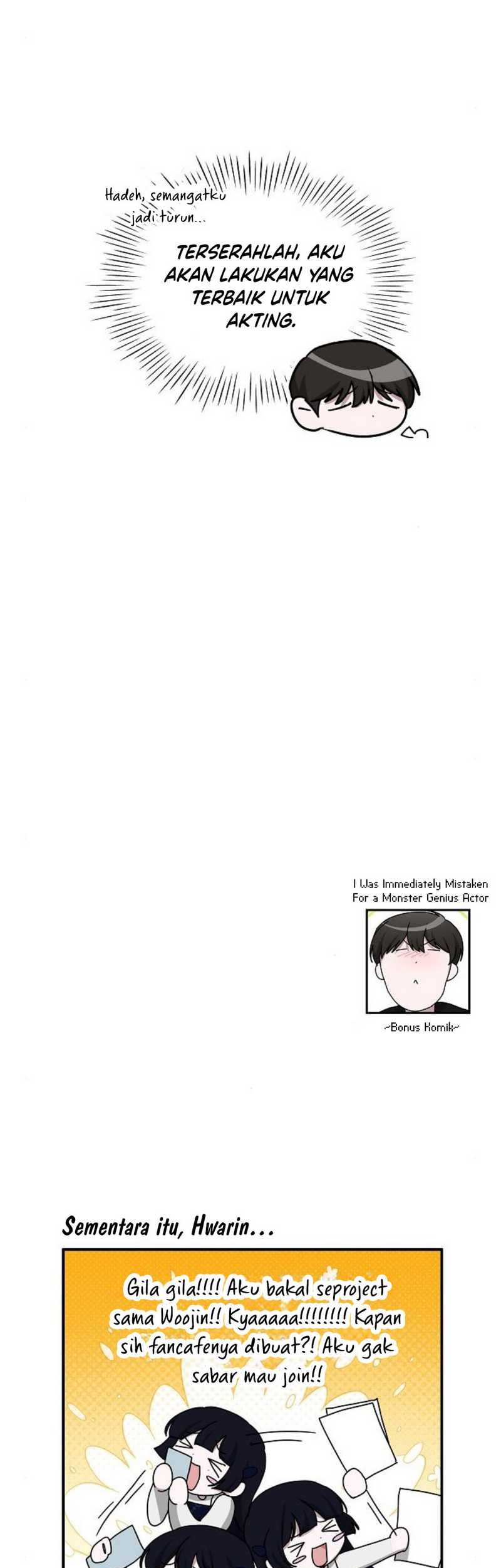 I Was Immediately Mistaken for a Monster Genius Actor Chapter 32 Gambar 54