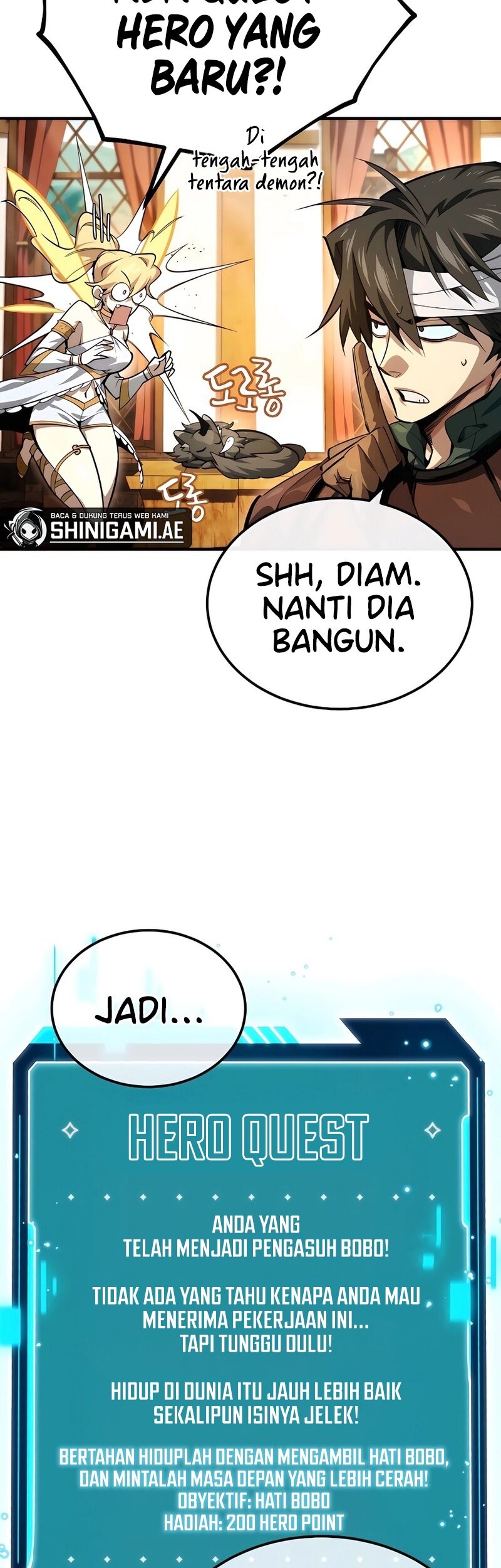 There Are No Bad Heroes In This World Chapter 04 Gambar 28