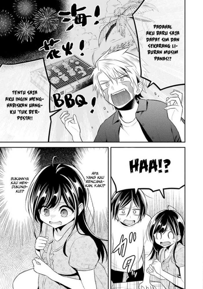 Yuujin ni 500 Yen Kashitara Shakkin no Kata ni Imouto wo Yokoshite Kita Nodakeredo, Ore wa Ittai Dou Sureba Iindarou Chapter 09 Gambar 6