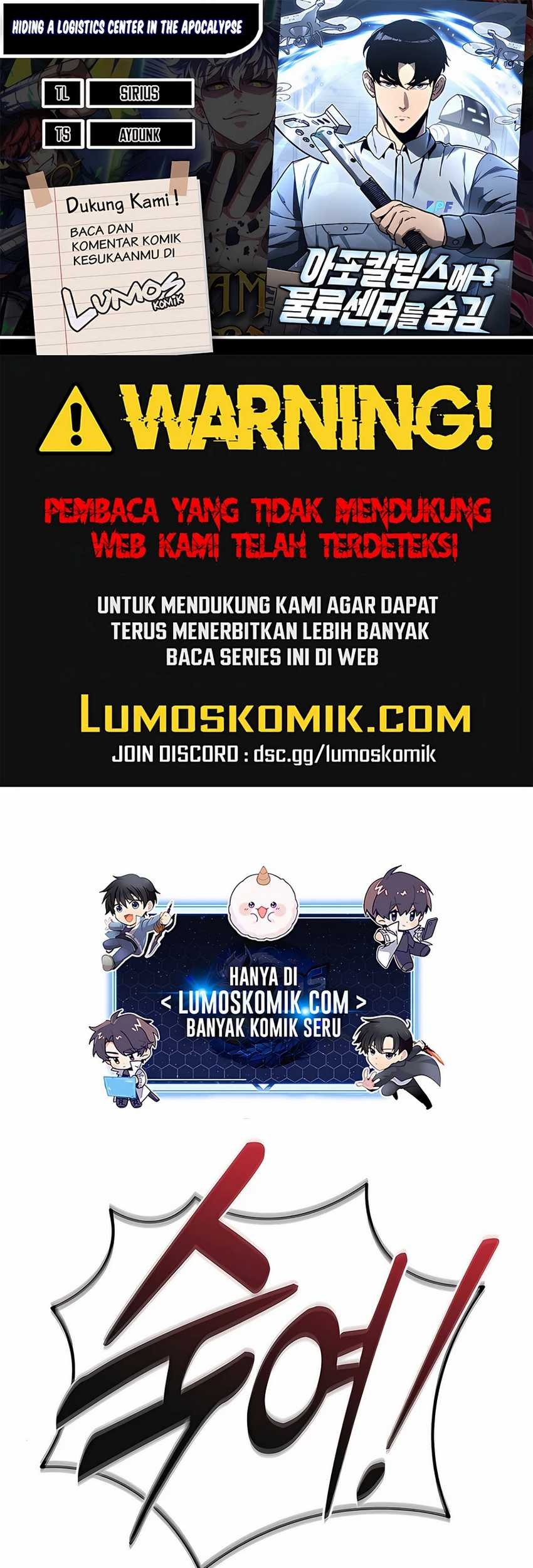 Baca Komik Hiding a Logistics Center in the Apocalypse Chapter 20 Gambar 1