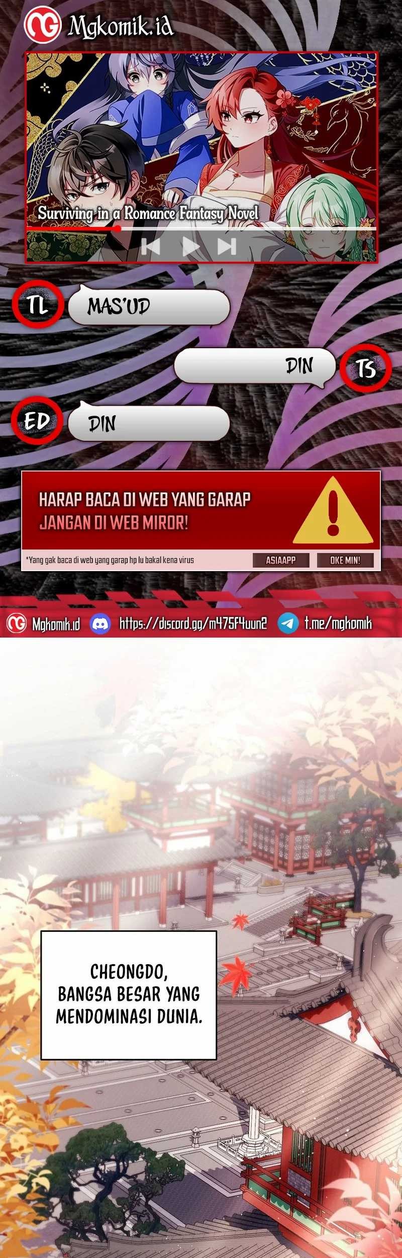 Baca Komik Surviving in a Romance Fantasy Novel Chapter 02 Gambar 1