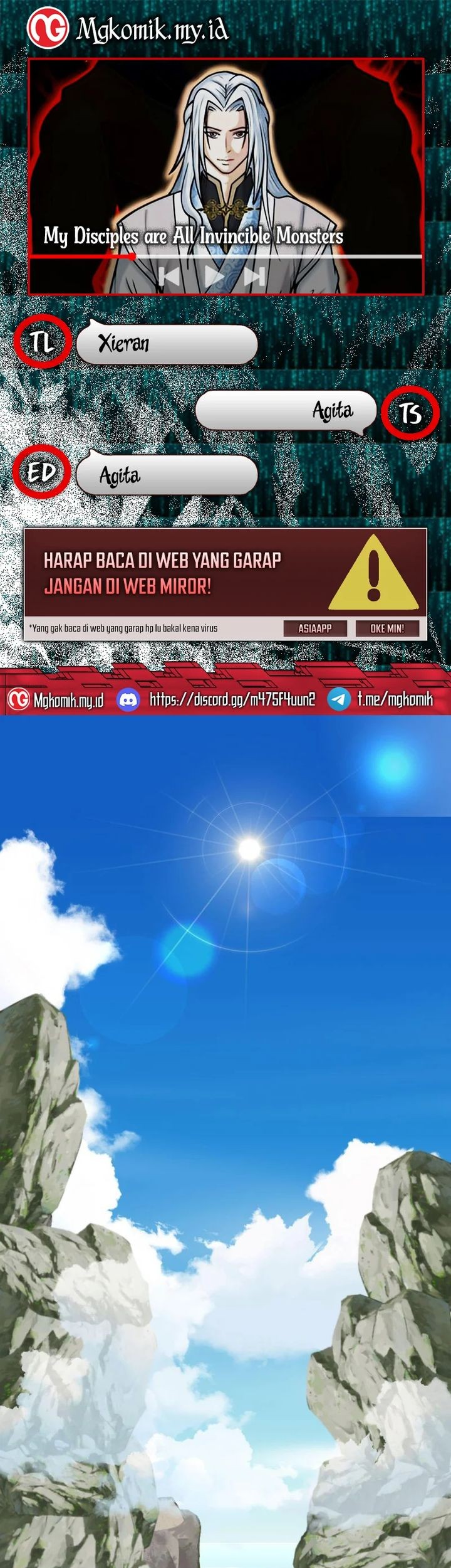 Baca Komik My Disciples are All Invincible Monsters Chapter 09 Gambar 1
