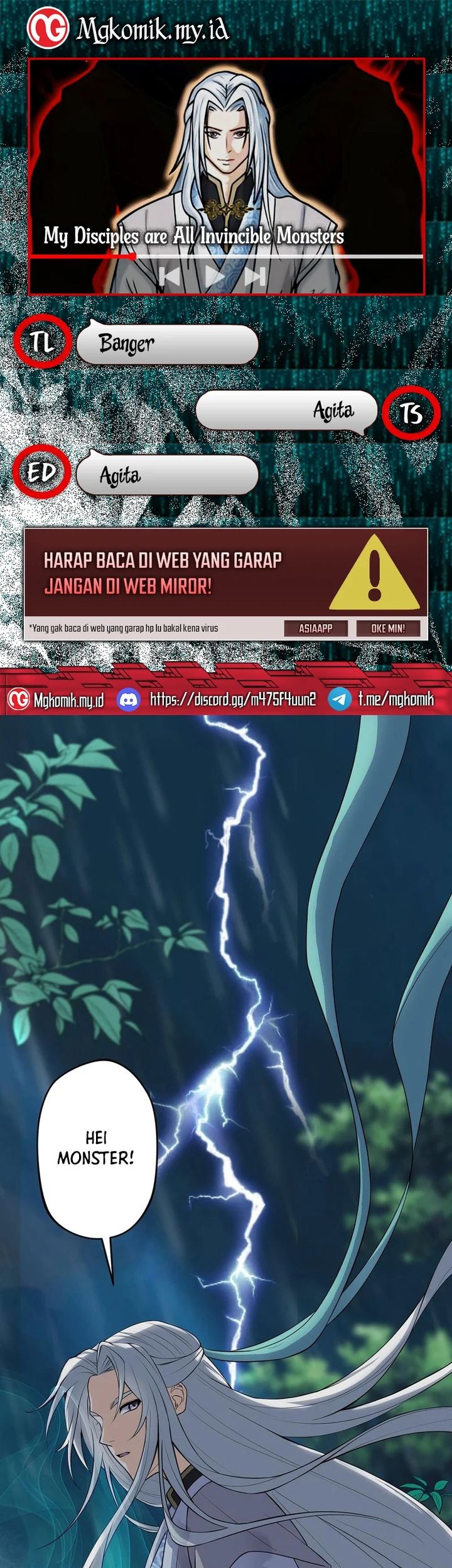 Baca Komik My Disciples are All Invincible Monsters Chapter 03 Gambar 1