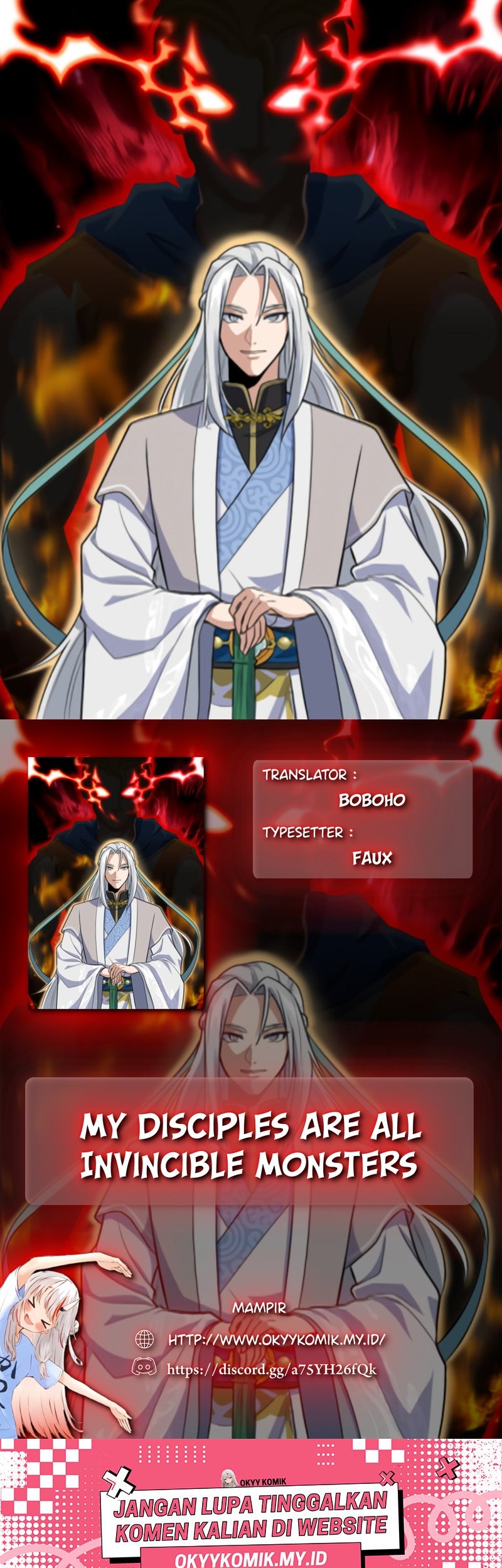 Baca Komik My Disciples are All Invincible Monsters Chapter 01 Gambar 1