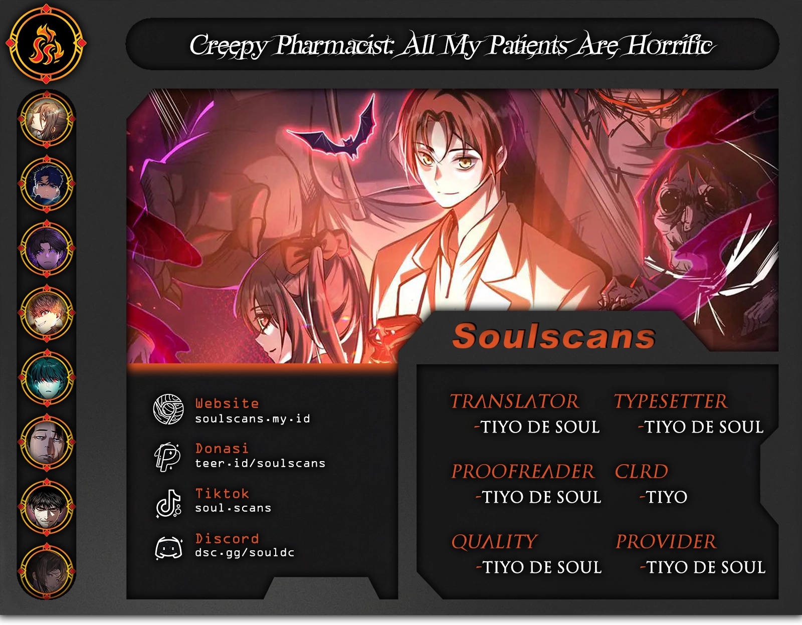 Baca Komik Creepy Pharmacist: All My Patients Are Horrific Chapter 52 Gambar 1