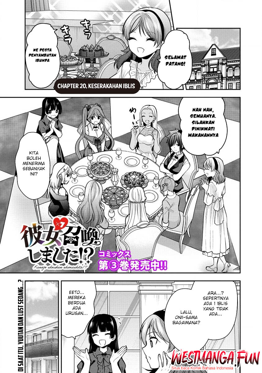 Baca  Kanojo Shoukan Shimashita!? Chapter 20 Gambar 2