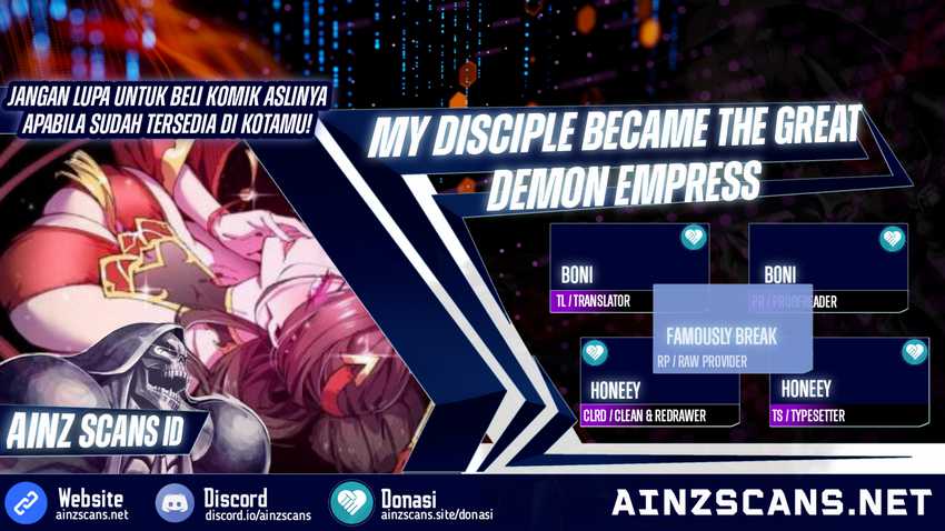 Baca Komik My Disciple Became The Great Demon Empress?! Chapter 30 Gambar 1