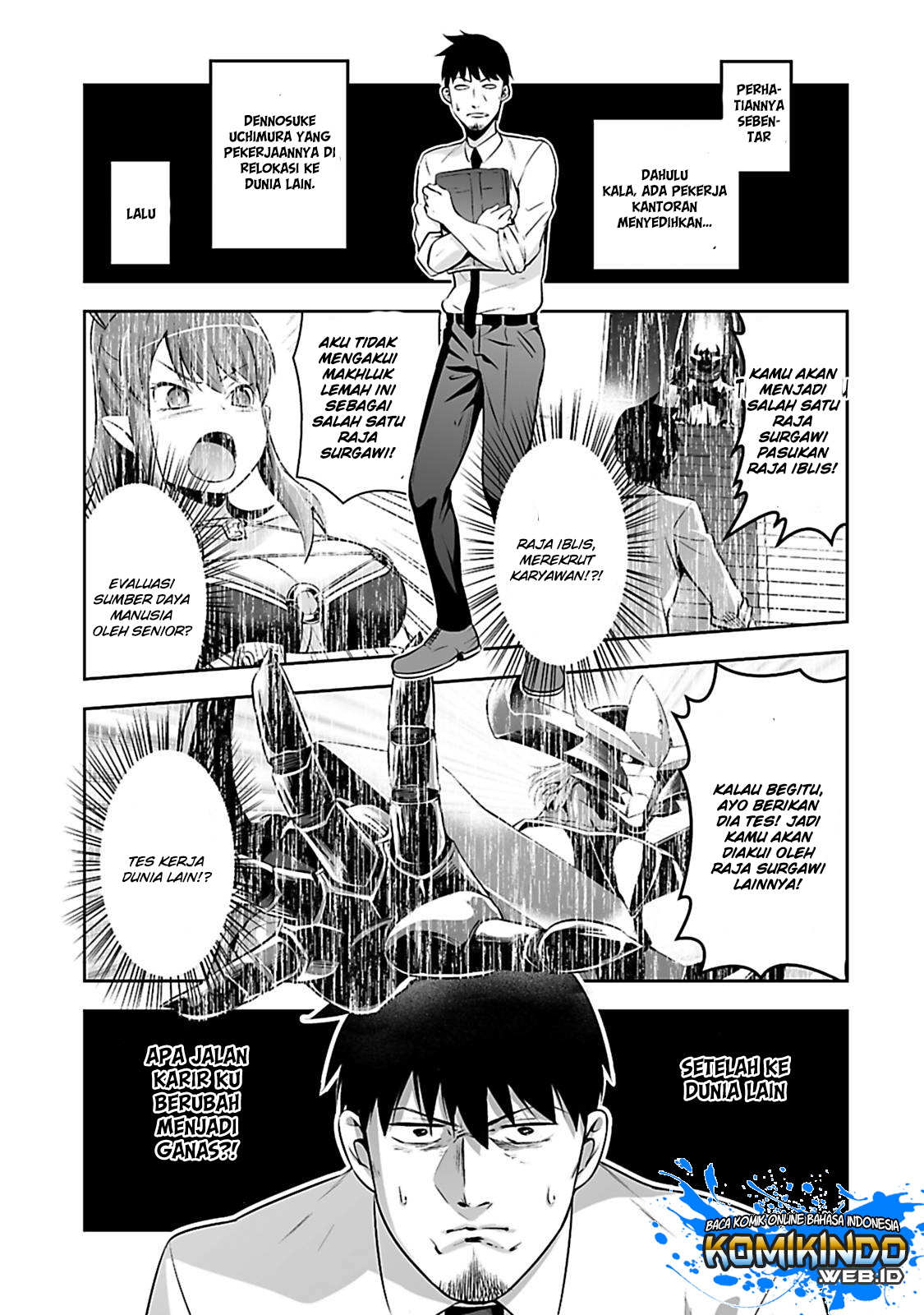 Baca Salaryman Ga Isekai Ni Ittara Shitennou Ni Natta Hanashi Chapter 02 Gambar 2
