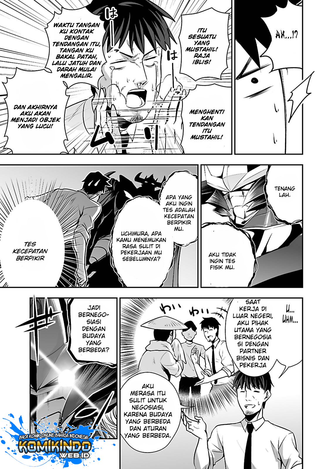 Salaryman Ga Isekai Ni Ittara Shitennou Ni Natta Hanashi Chapter 01 Gambar 21