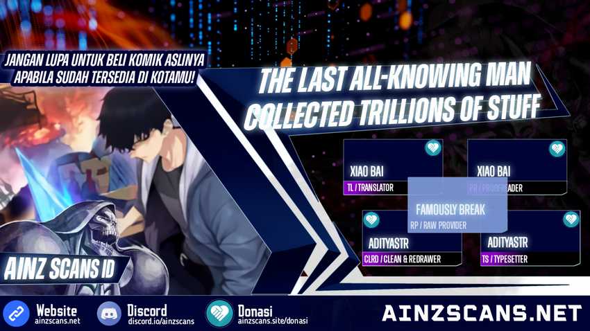 Baca Komik The Last All-Knowing Man Collected Trillions of Stuff from Day One Chapter 39 Gambar 1