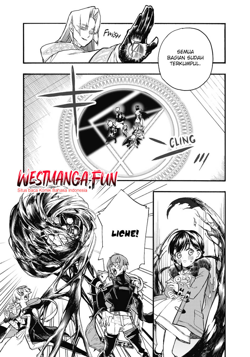 Majo no Kaigashuu Chapter 28 Gambar 35