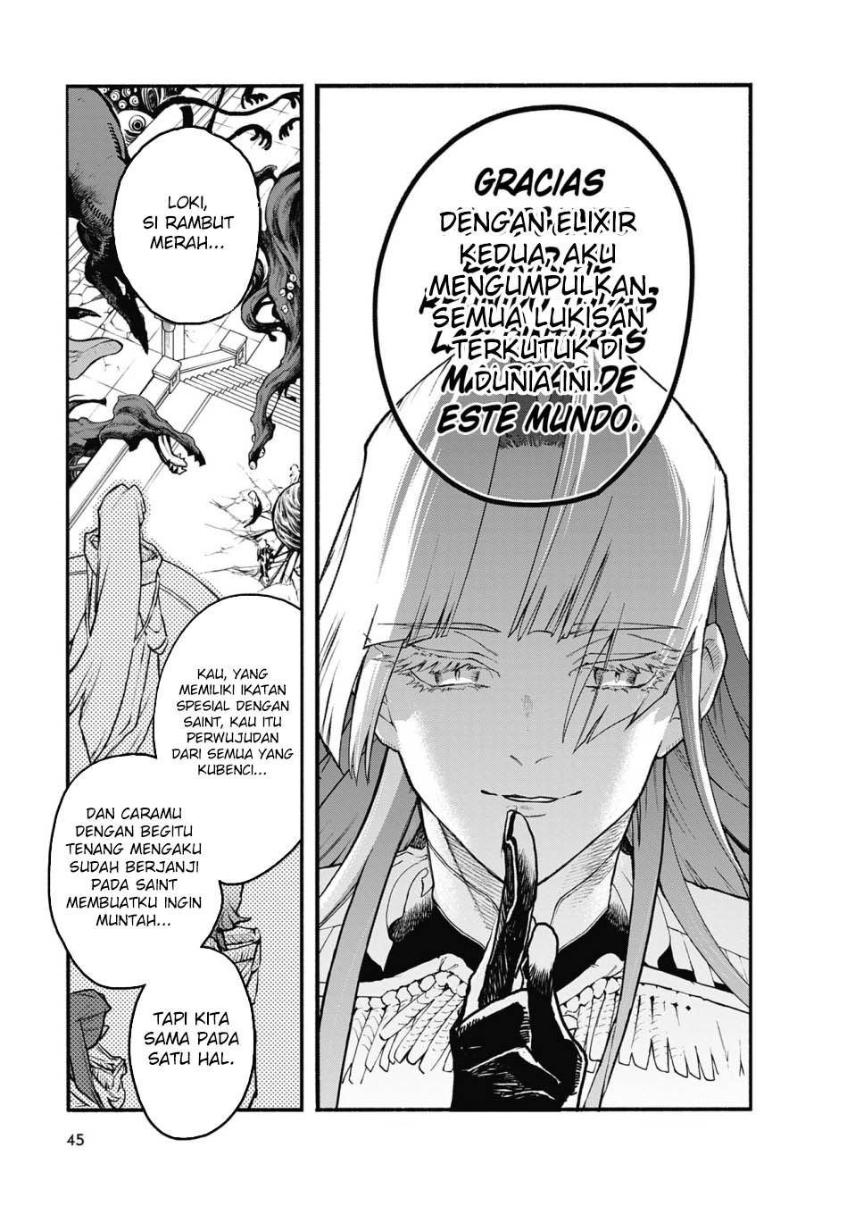 Majo no Kaigashuu Chapter 28 Gambar 40