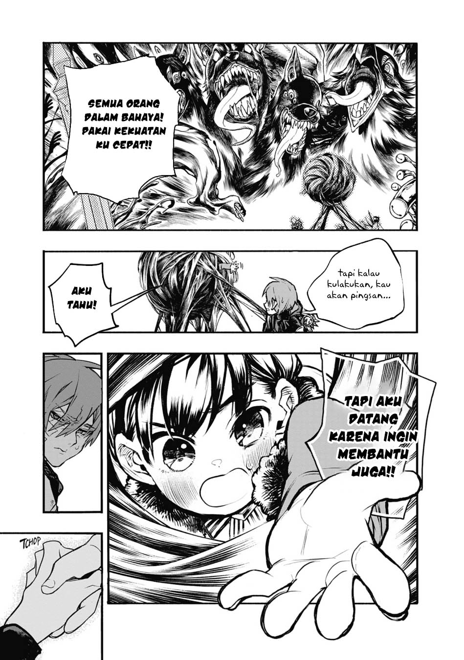 Majo no Kaigashuu Chapter 28 Gambar 42