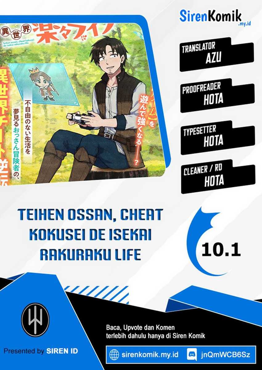 Baca Komik Teihen Ossan, Cheat Kokusei de Isekai Rakuraku Life Chapter 10.1 Gambar 1