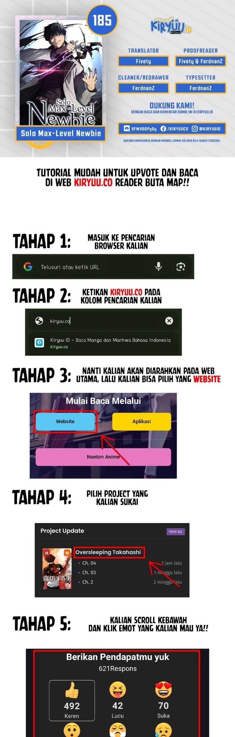 Baca Komik Solo Max-Level Newbie Chapter 185 Gambar 1