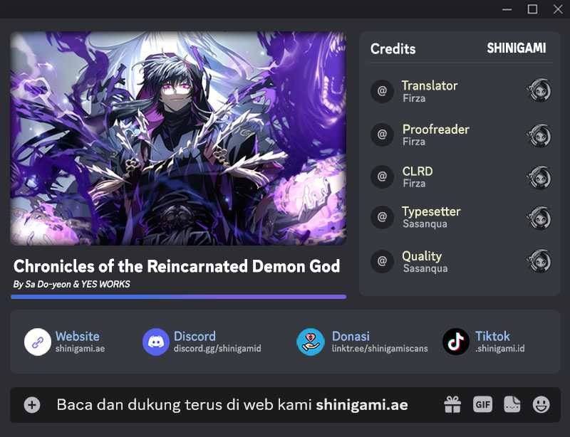 Baca Komik Chronicles of the Reincarnated Demon God Chapter 21 Gambar 1