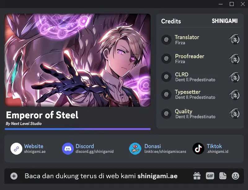 Baca Komik Emperor Of Steel Chapter 05 Gambar 1