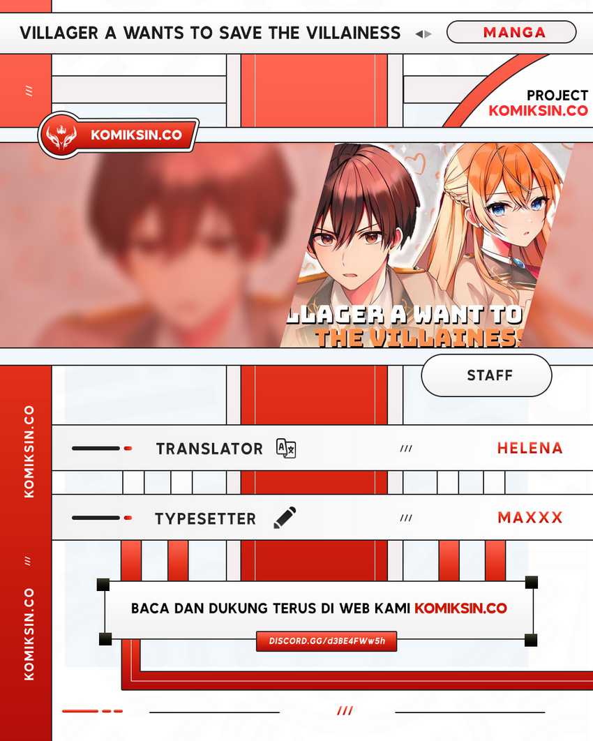 Baca Komik Villager A Wants to Save the Villainess no Matter What! Chapter 34 Gambar 1