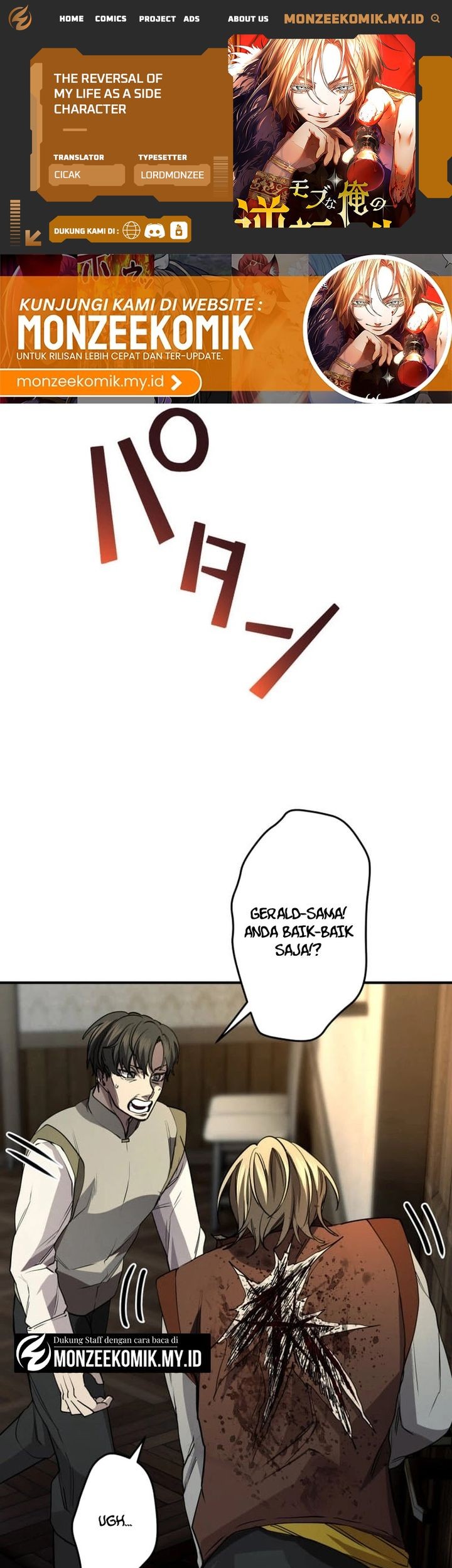 Baca Komik The Reversal of My Life as a Side Character Chapter 35 Gambar 1