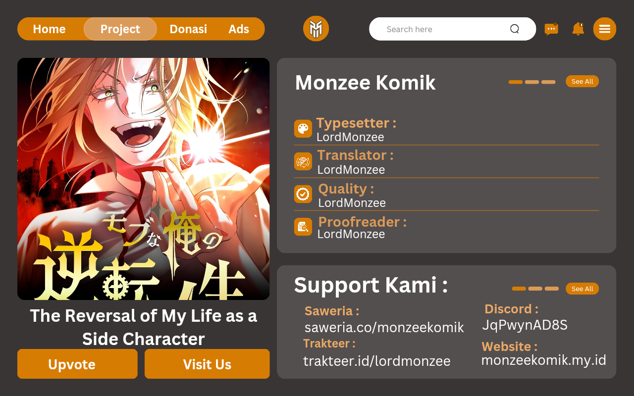 Baca Komik The Reversal of My Life as a Side Character Chapter 29 Gambar 1