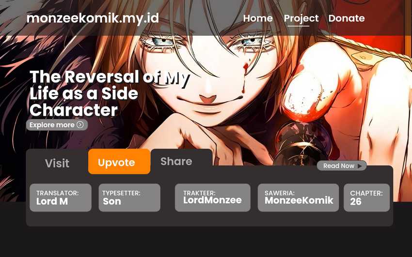 Baca Komik The Reversal of My Life as a Side Character Chapter 26 Gambar 1