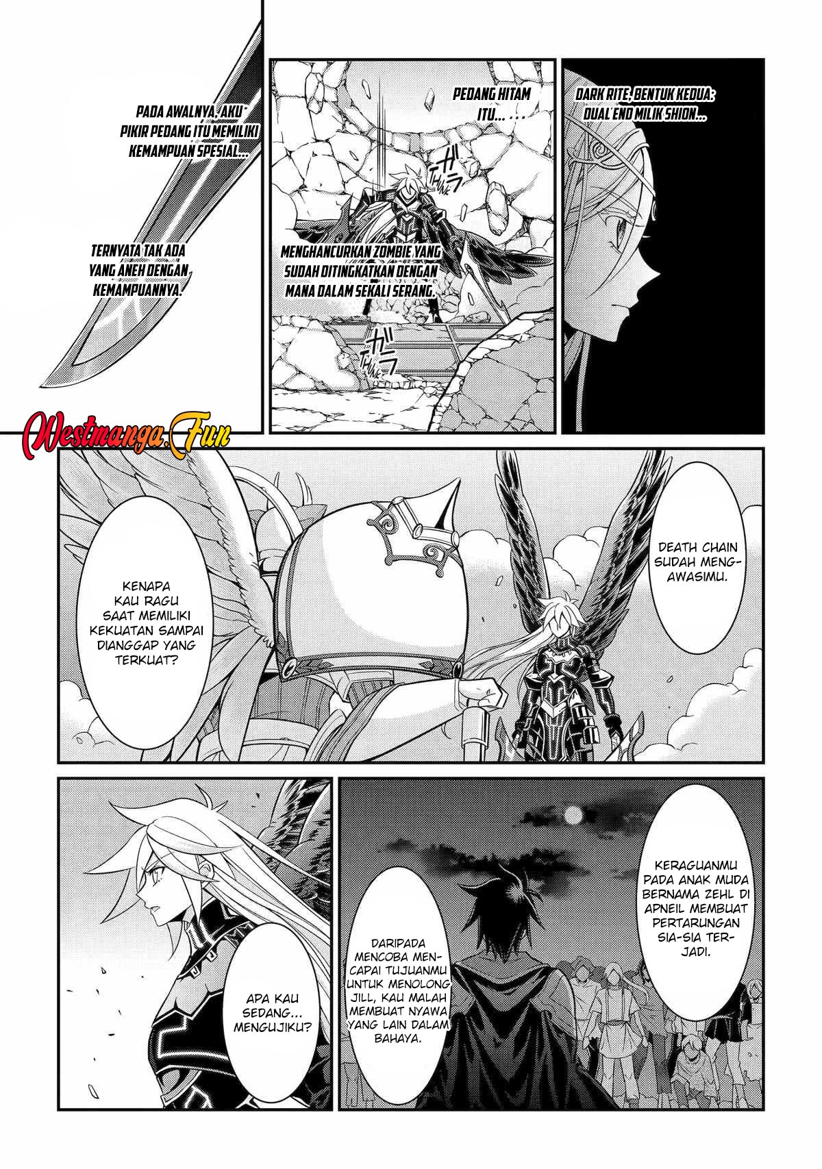 Shikkoku tsukai no saikyo yusha nakama zen’in ni uragira retanode saikyo no mamono Chapter 85 Gambar 11