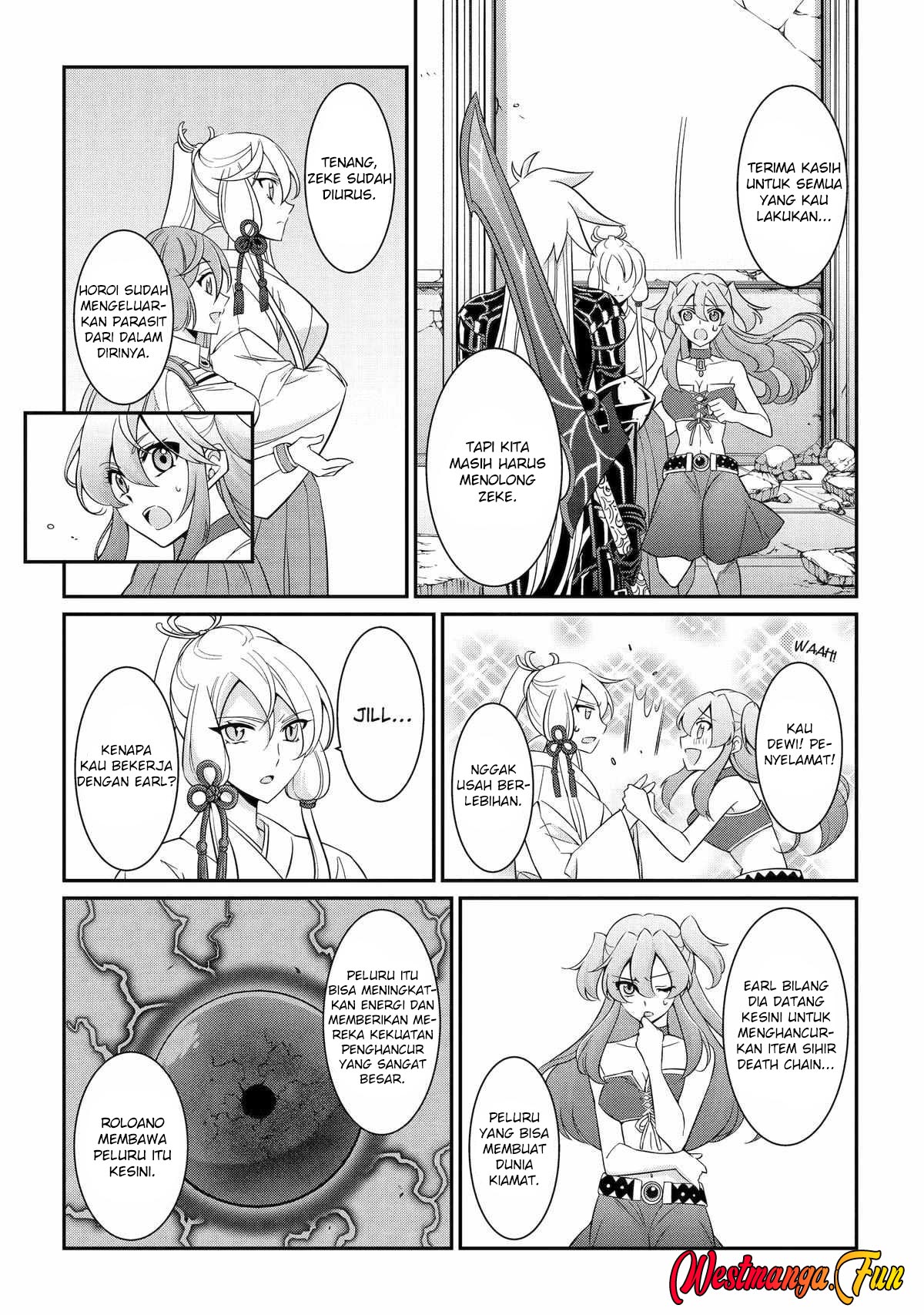 Shikkoku tsukai no saikyo yusha nakama zen’in ni uragira retanode saikyo no mamono Chapter 85 Gambar 27