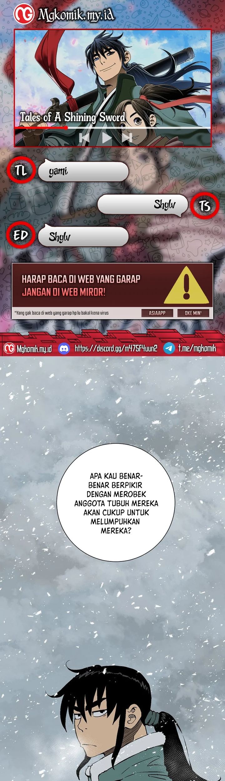 Baca Komik Tales of A Shinning Sword Chapter 89 Gambar 1