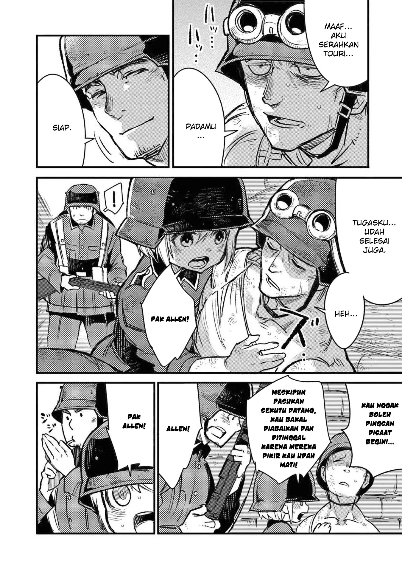 TS Eiseihei-san no Senjou Nikki Chapter 13 Gambar 20