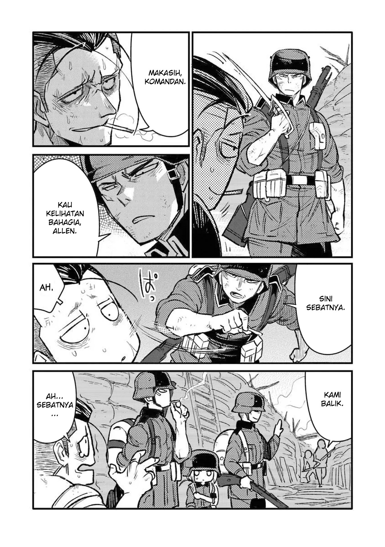 TS Eiseihei-san no Senjou Nikki Chapter 13 Gambar 24