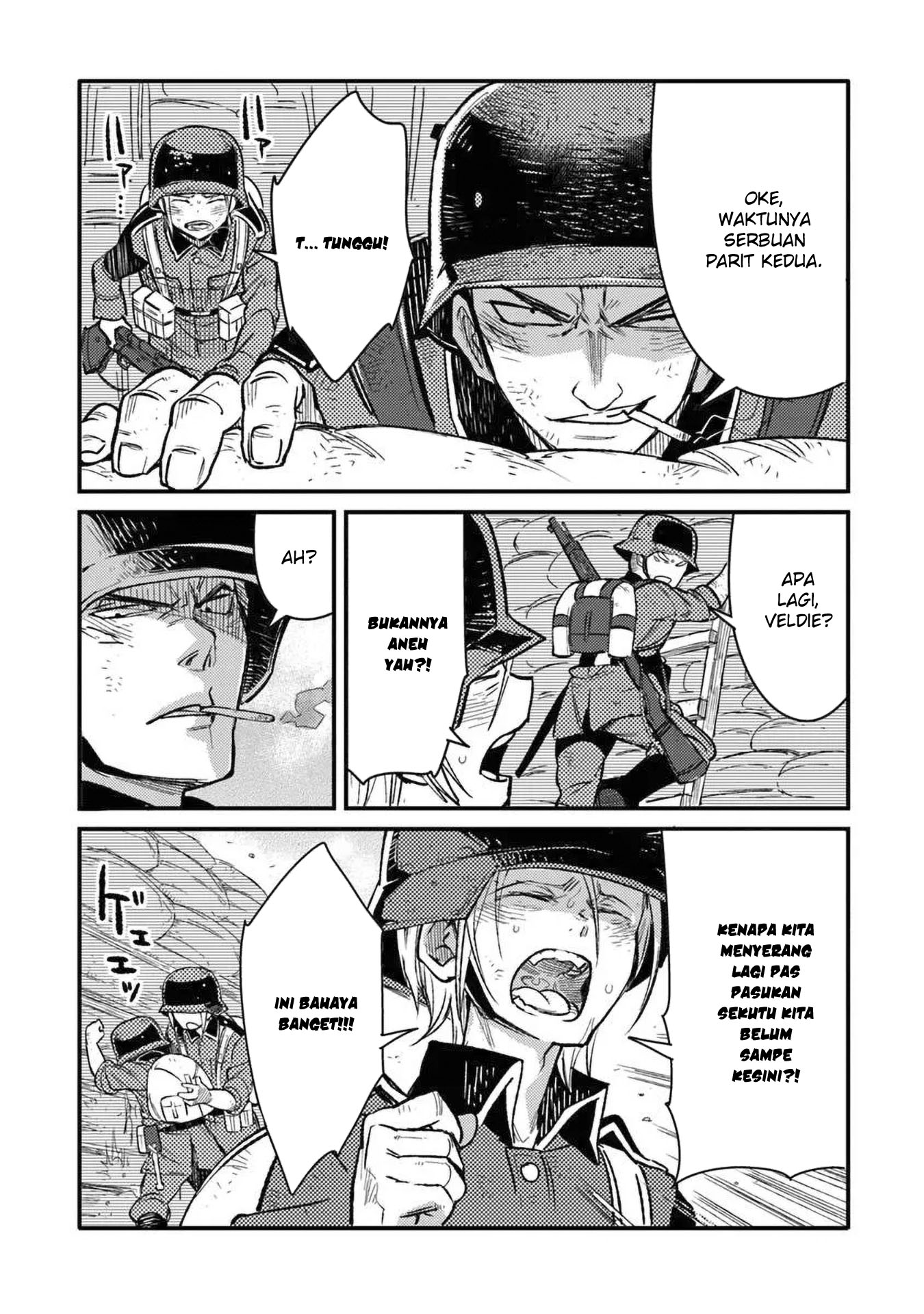 TS Eiseihei-san no Senjou Nikki Chapter 13 Gambar 25