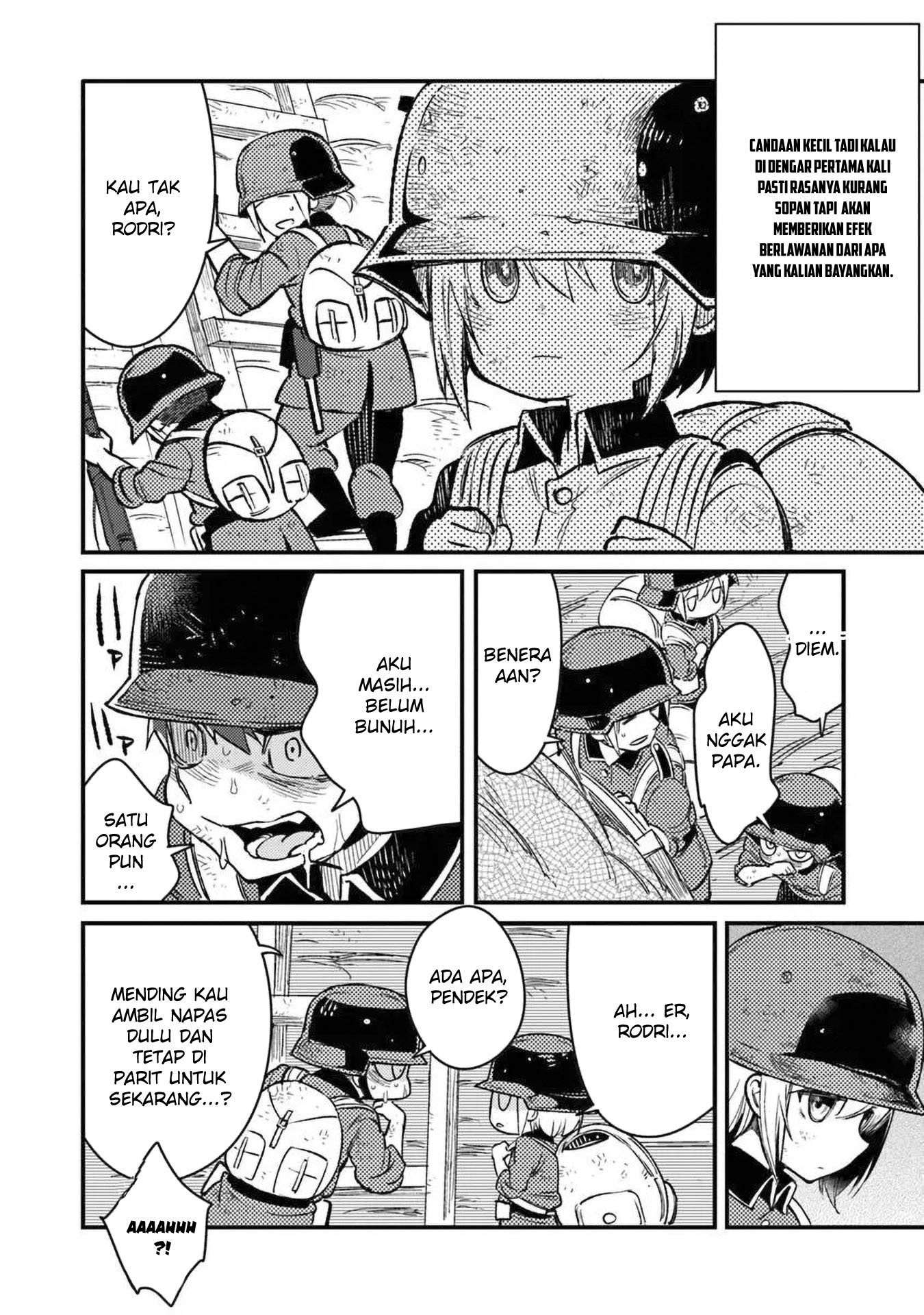 TS Eiseihei-san no Senjou Nikki Chapter 13 Gambar 28