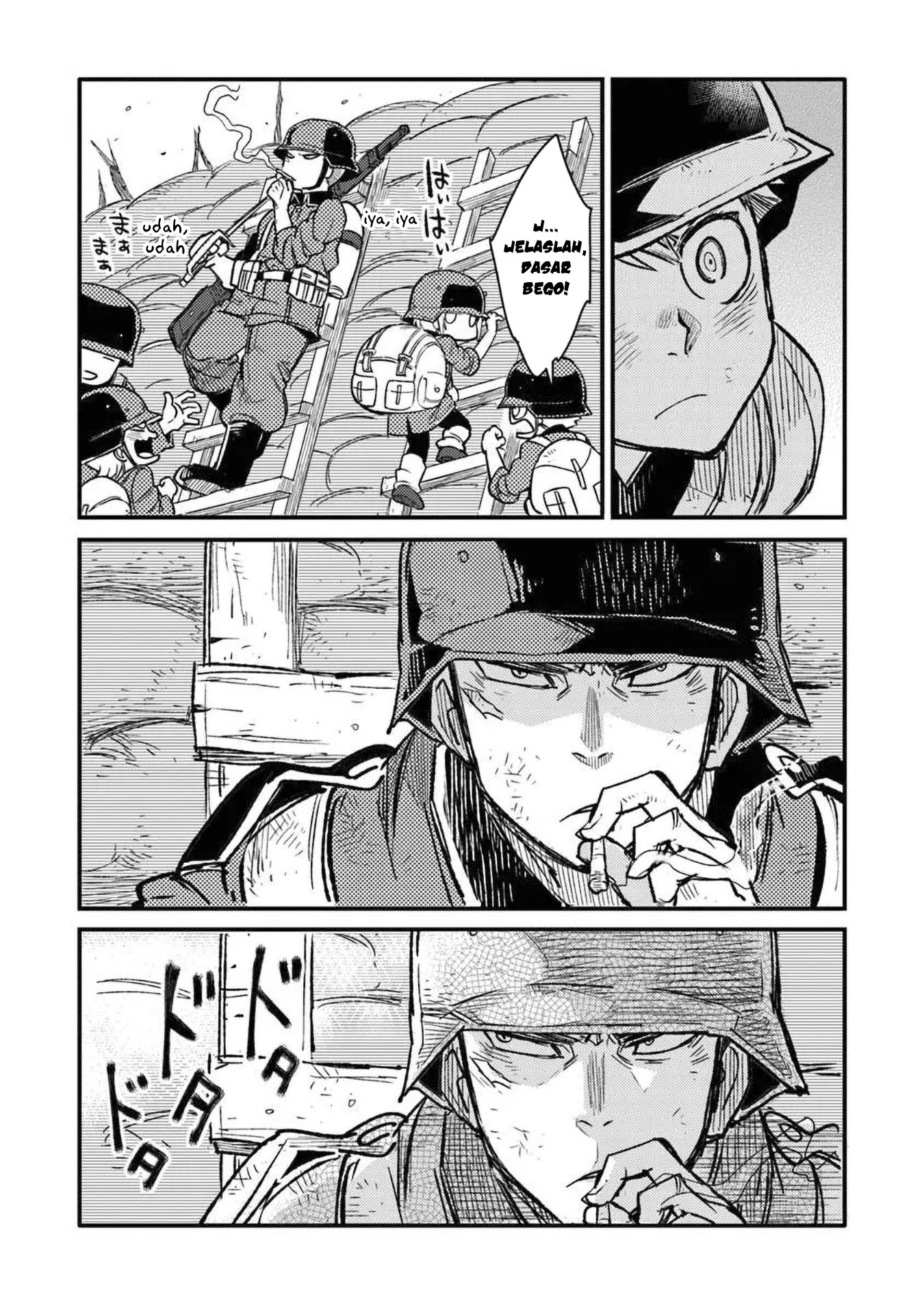 TS Eiseihei-san no Senjou Nikki Chapter 13 Gambar 30