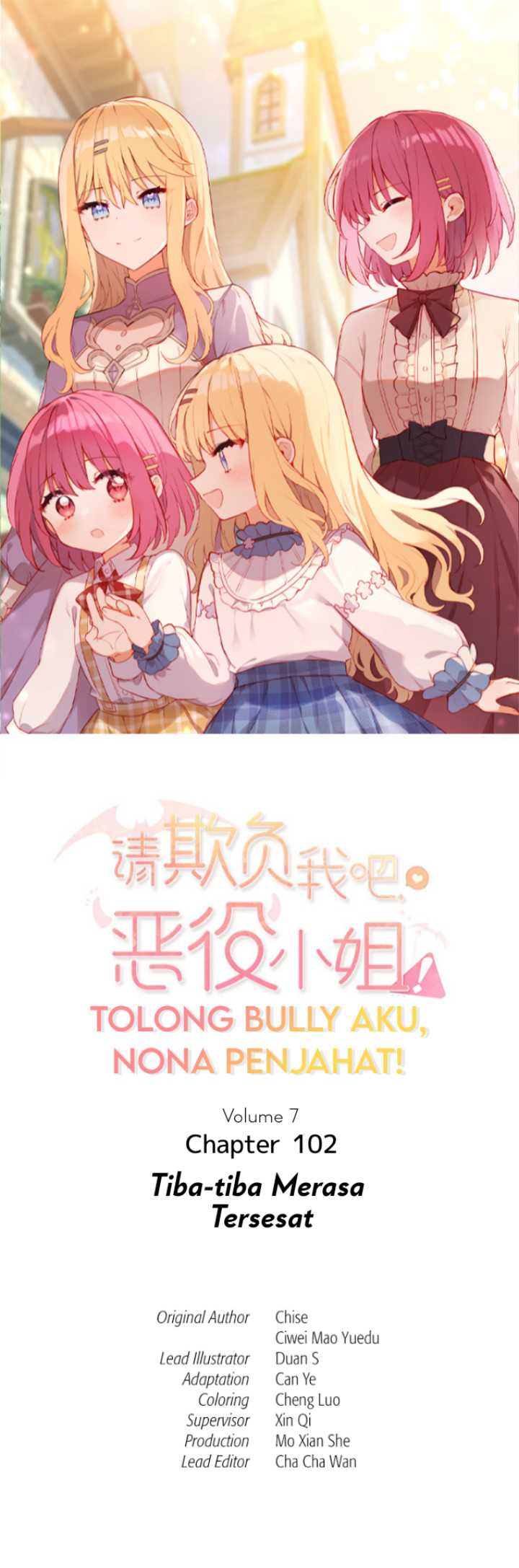 Baca Komik Please Bully Me, Miss Villainess! Chapter 102 Gambar 1